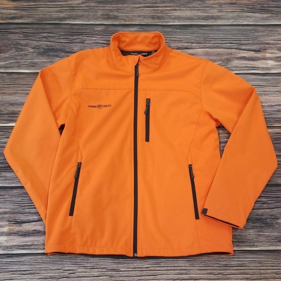 free tech jacket orange